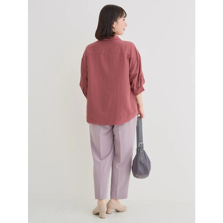 コード刺繍裾タックスキッパーシャツ | Re-J＆SUPURE | 詳細画像9 