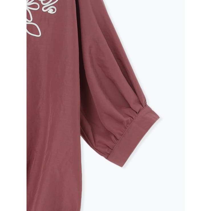 コード刺繍裾タックスキッパーシャツ | Re-J＆SUPURE | 詳細画像32 