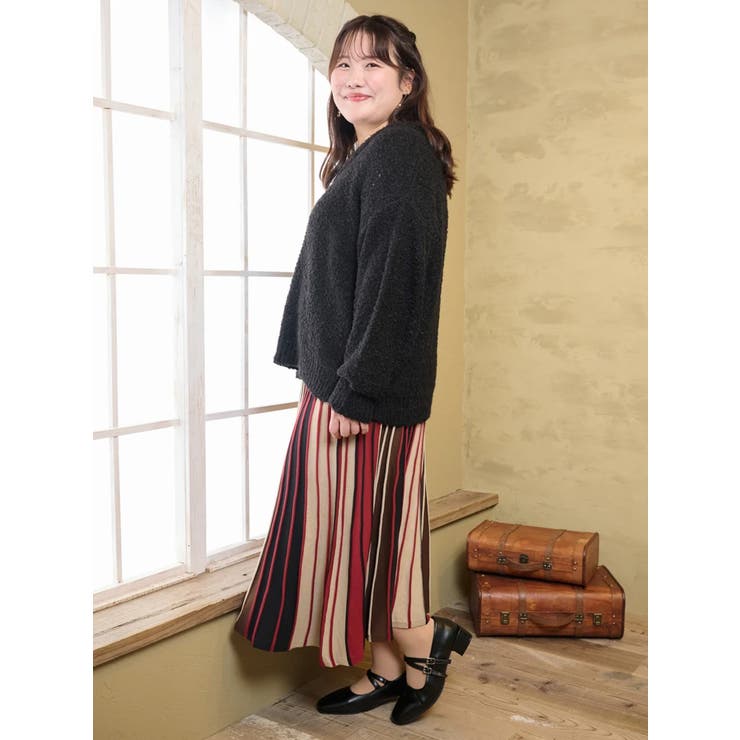 【Komachiコラボ】ストライプニットスカート | Re-J＆SUPURE | 詳細画像39 