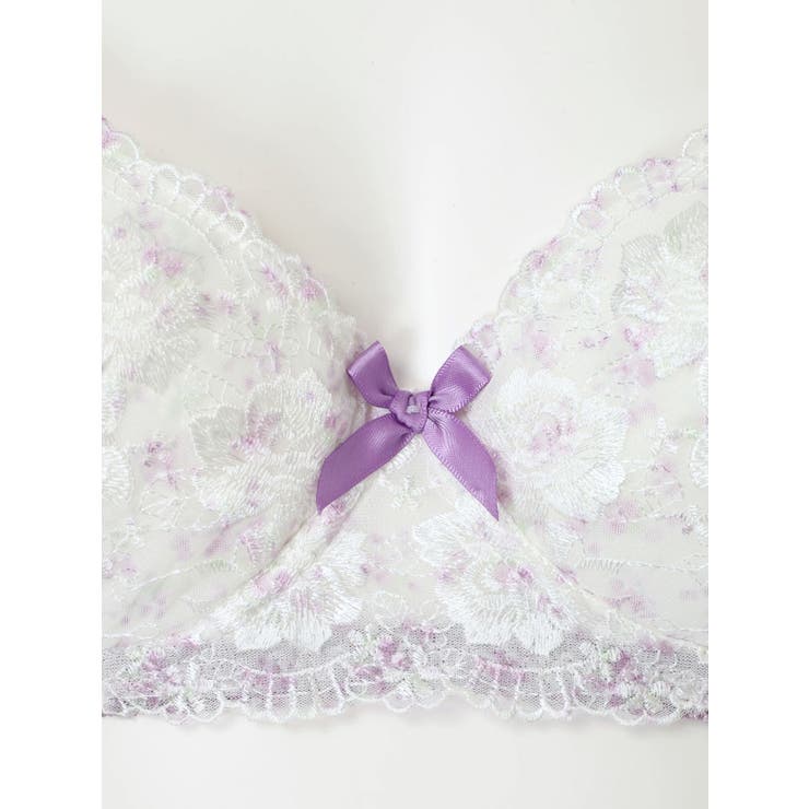 【WEB限定】[D85-I95］小花プリントブラ＆ショーツ(バイリーンカップ) | Re-J＆SUPURE | 詳細画像6 