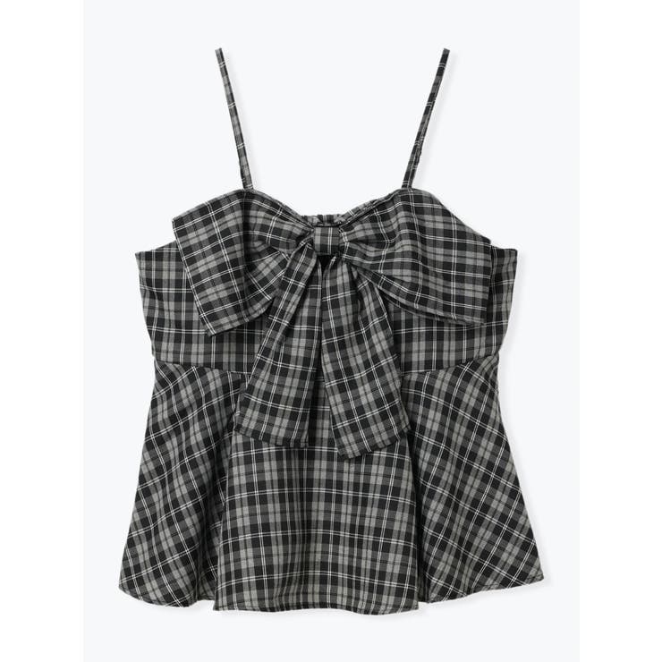 litmus リボンビスチェ コカ coca CVCオックスリボンビスチェ （Lt.beige