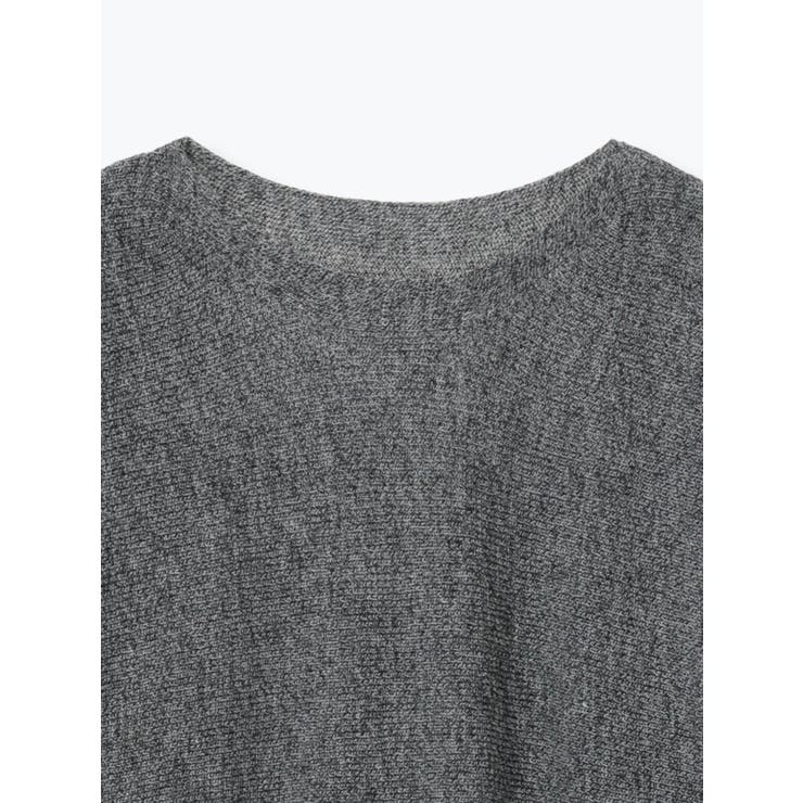 畦編み切り替えドルマンニットトップス | Re-J＆SUPURE | 詳細画像24 