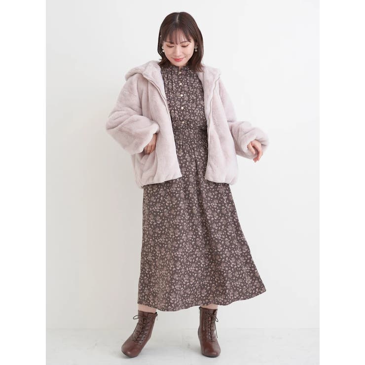 フェイクファーパーカーブルゾン | Re-J＆SUPURE | 詳細画像27 