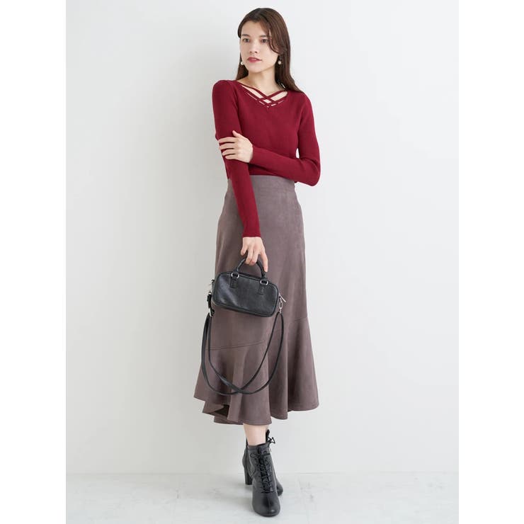 フロントクロスリブニットプルオーバー | Re-J＆SUPURE | 詳細画像5 