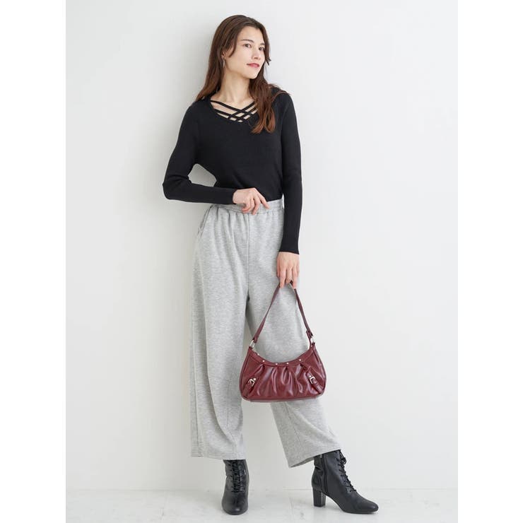 フロントクロスリブニットプルオーバー | Re-J＆SUPURE | 詳細画像19 