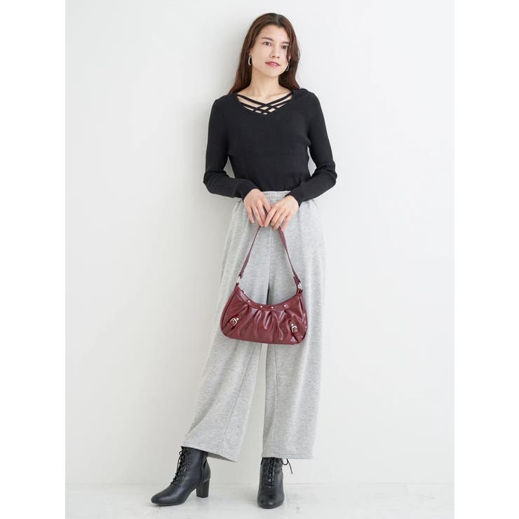 フロントクロスリブニットプルオーバー | Re-J＆SUPURE | 詳細画像20 