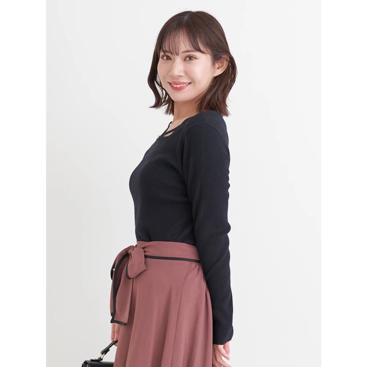 ビジュー付きネックストリングトップス | Re-J＆SUPURE | 詳細画像18 