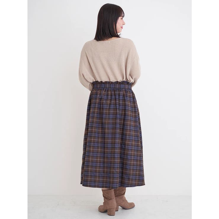 畦編み袖ボリュームニットトップス | Re-J＆SUPURE | 詳細画像9 