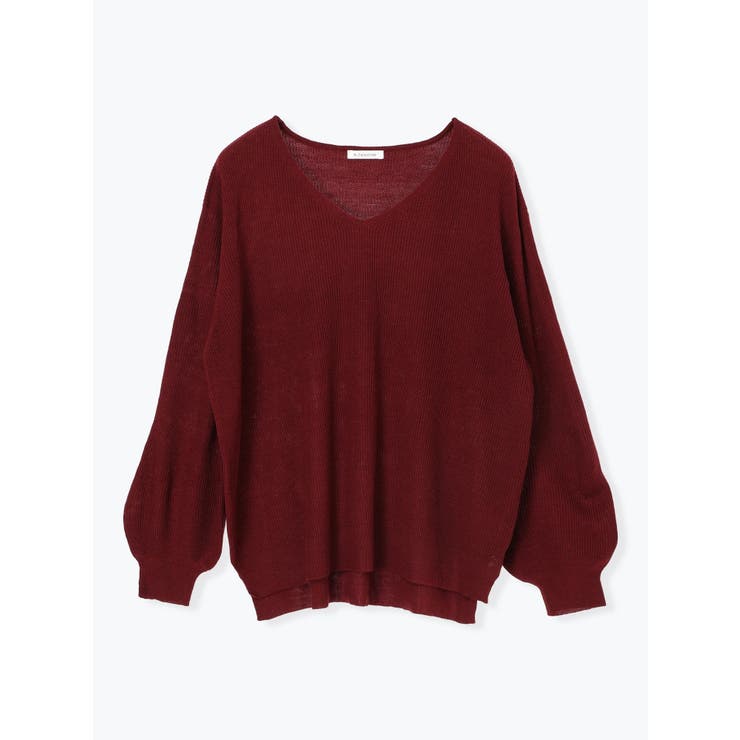 畦編み袖ボリュームニットトップス | Re-J＆SUPURE | 詳細画像42 