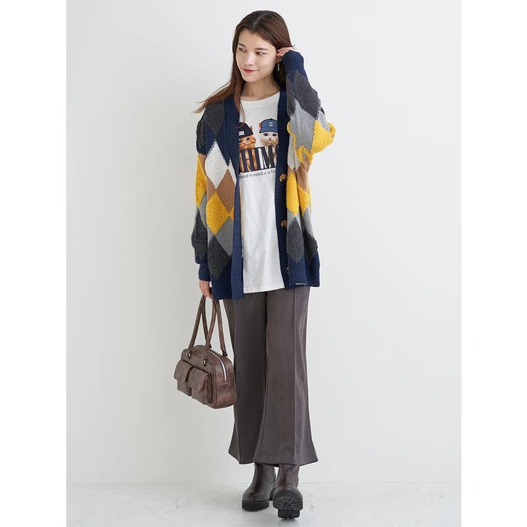 スエードポンチフレアパンツ | Re-J＆SUPURE | 詳細画像19 