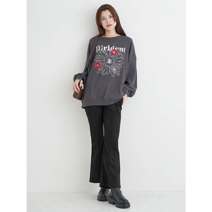 スエードポンチフレアパンツ | Re-J＆SUPURE | 詳細画像39 