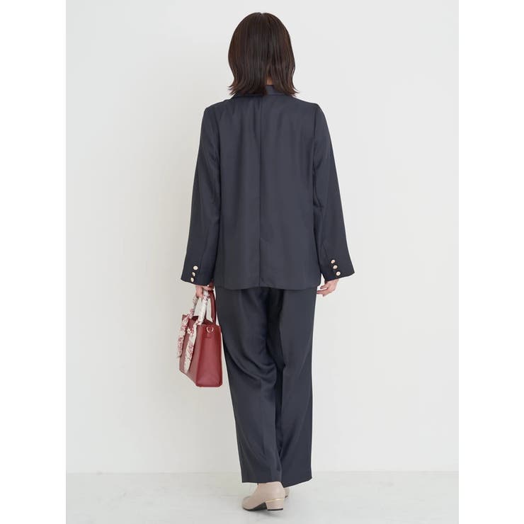 アーバンツイルストレートパンツ（セットアップ可） | Re-J＆SUPURE | 詳細画像22 