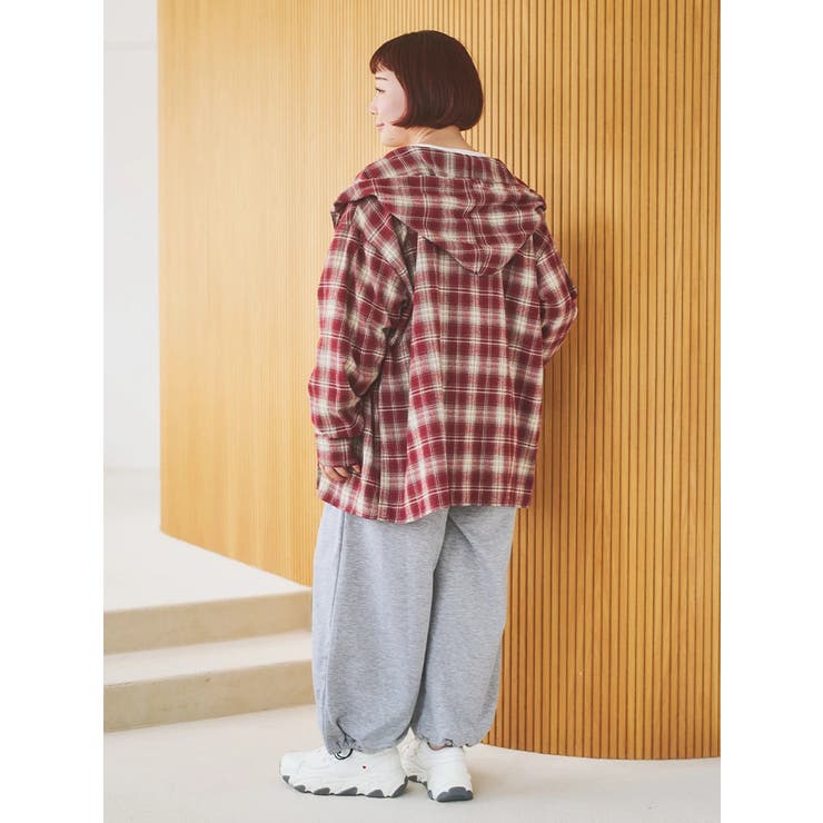 裾ドロストスウェットワイドパンツ | Re-J＆SUPURE | 詳細画像7 