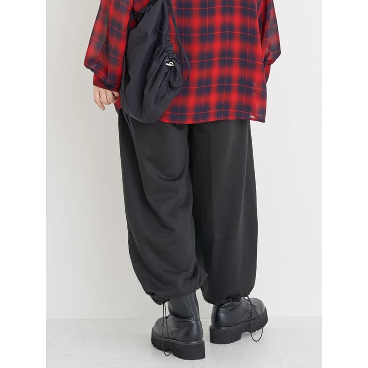 裾ドロストスウェットワイドパンツ | Re-J＆SUPURE | 詳細画像28 