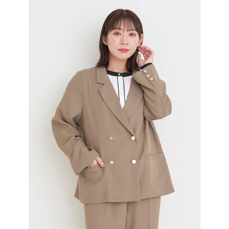 アーバンツイルWテーラードジャケット（セットアップ可） | Re-J＆SUPURE | 詳細画像1 