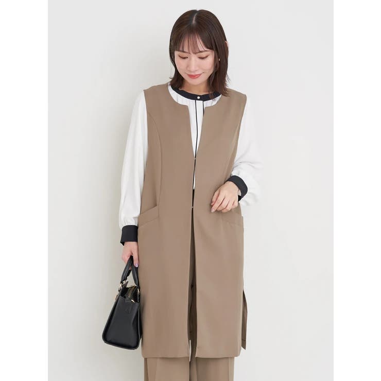 アーバンツイルロングジレ（セットアップ可） | Re-J＆SUPURE | 詳細画像1 