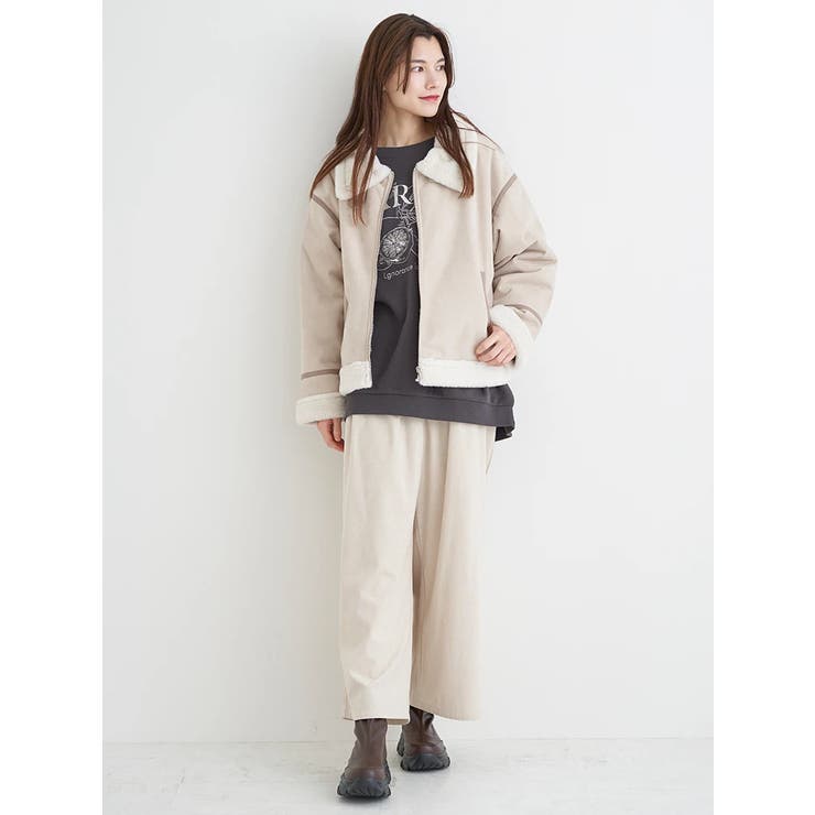 ムートンファージャケット | Re-J＆SUPURE | 詳細画像13 