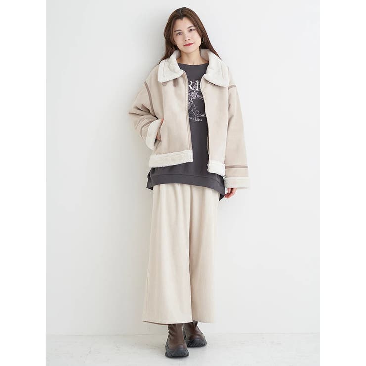 ムートンファージャケット | Re-J＆SUPURE | 詳細画像14 