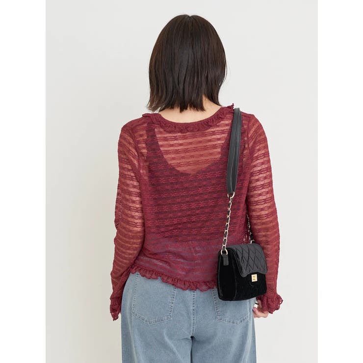 レースフリルボレロ | Re-J＆SUPURE | 詳細画像4 