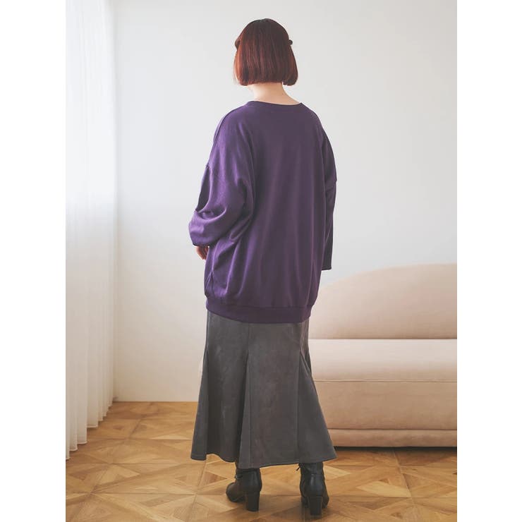 メニーフラワー刺繍裏毛トップス | Re-J＆SUPURE | 詳細画像20 