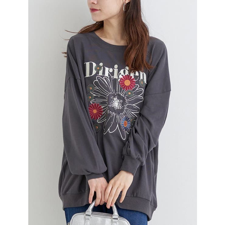 メニーフラワー刺繍裏毛トップス | Re-J＆SUPURE | 詳細画像24 