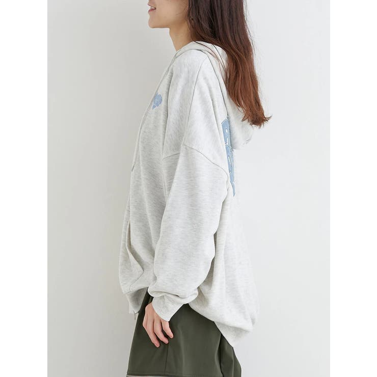 ハートデニムロゴZIPパーカー | Re-J＆SUPURE | 詳細画像4 