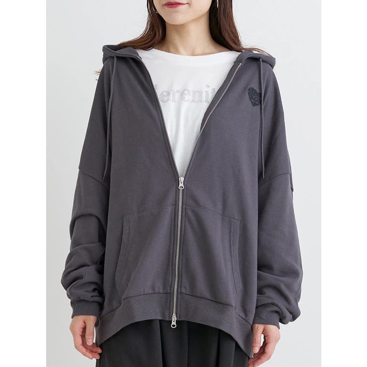 ハートデニムロゴZIPパーカー | Re-J＆SUPURE | 詳細画像12 