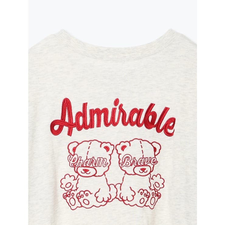 BACKクマ刺繍裏毛トップス | Re-J＆SUPURE | 詳細画像26 