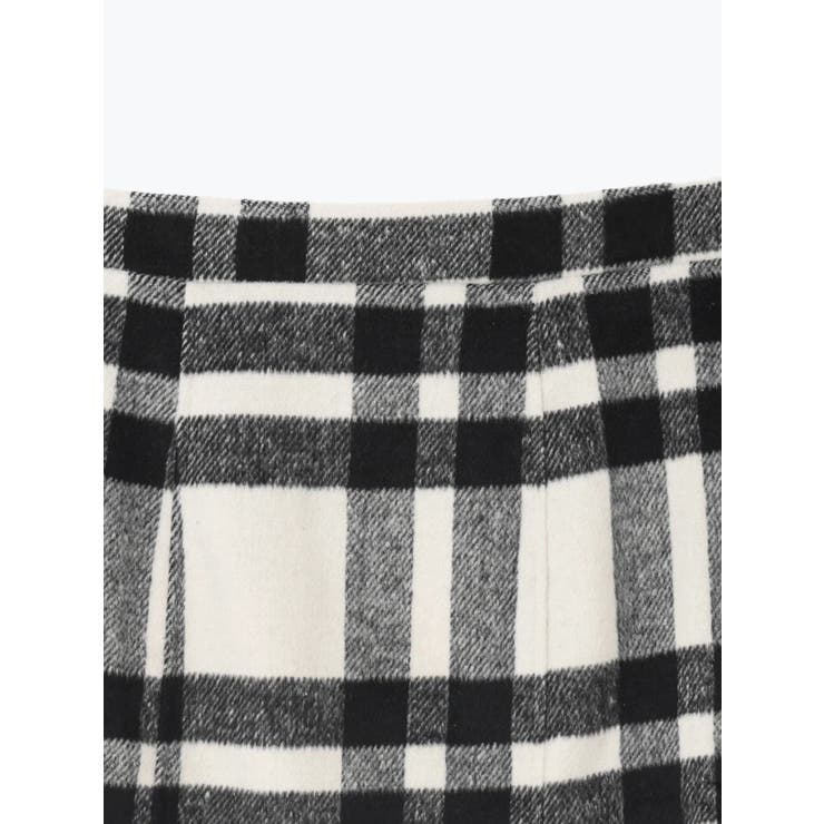 起毛チェック柄台形ミニスカート | Re-J＆SUPURE | 詳細画像25 