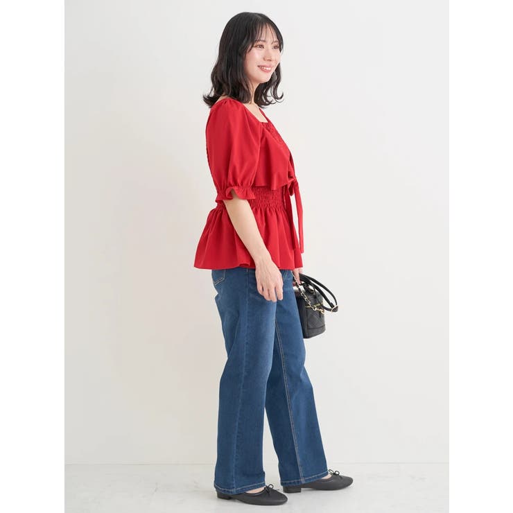 デニムストレートパンツ | Re-J＆SUPURE | 詳細画像16 