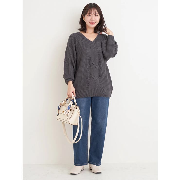 デニムストレートパンツ | Re-J＆SUPURE | 詳細画像35 