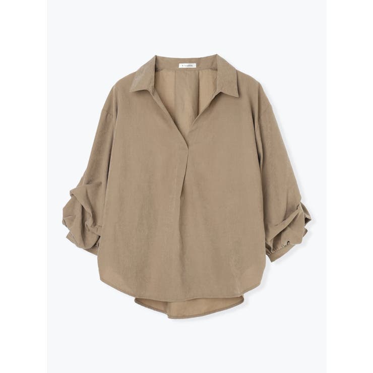 ピーチ起毛タックスリーブスキッパーシャツ | Re-J＆SUPURE | 詳細画像35 