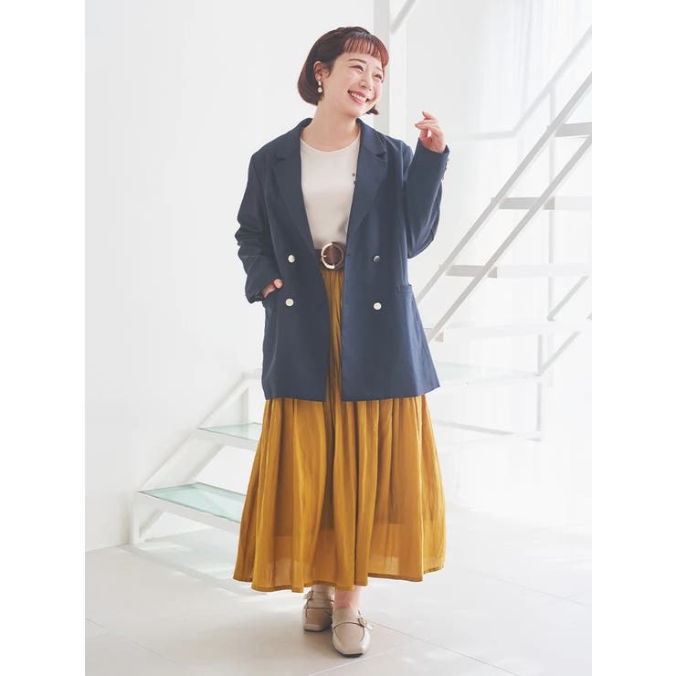 Wテーラードジャケット（無地・チェック柄） | Re-J＆SUPURE | 詳細画像18 