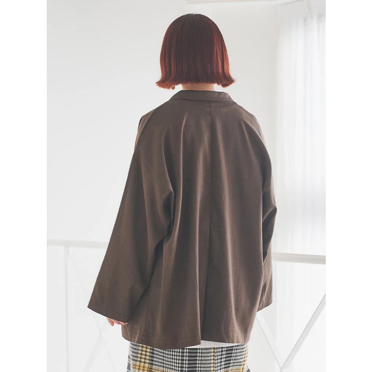 Wボタンシャツジャケット | Re-J＆SUPURE | 詳細画像4 