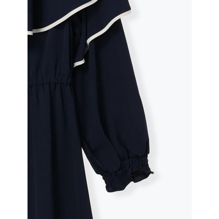 配色フリルケープワンピース | Re-J＆SUPURE | 詳細画像13 
