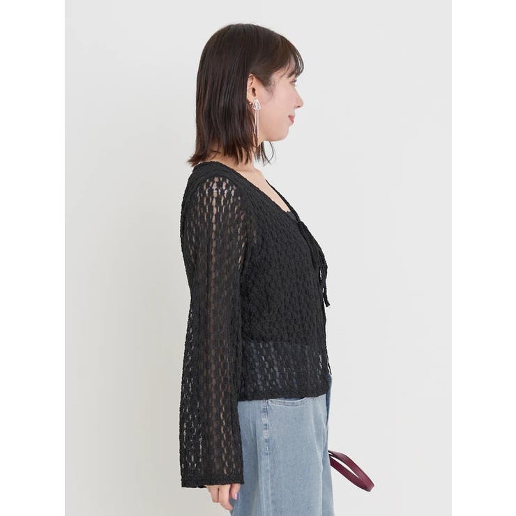 ダブルリボンレースカーディガン | Re-J＆SUPURE | 詳細画像11 