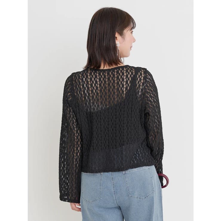 ダブルリボンレースカーディガン | Re-J＆SUPURE | 詳細画像12 