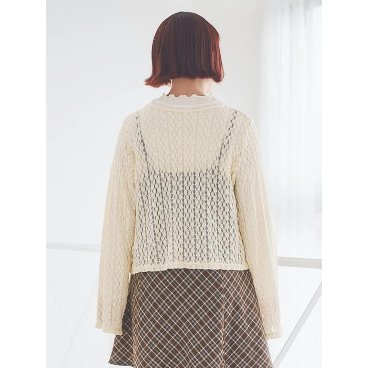 ダブルリボンレースカーディガン | Re-J＆SUPURE | 詳細画像22 