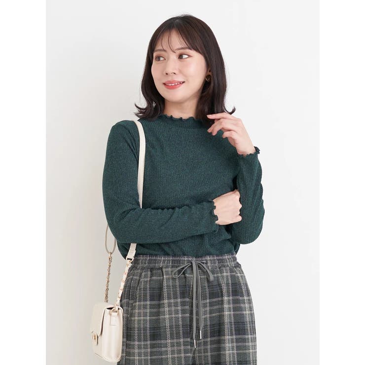 プチハイネックメロートップス | Re-J＆SUPURE | 詳細画像1 