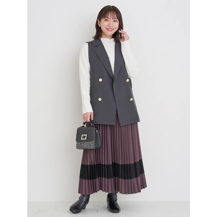 プチハイネックメロートップス | Re-J＆SUPURE | 詳細画像19 