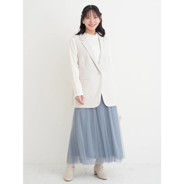 プチハイネックメロートップス | Re-J＆SUPURE | 詳細画像23 