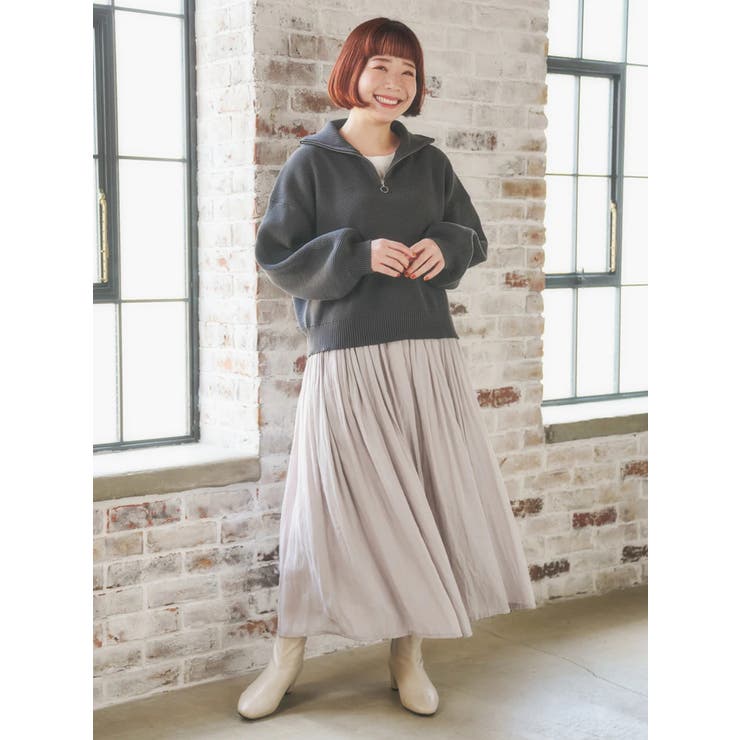 サテンギャザースカート | Re-J＆SUPURE | 詳細画像29 