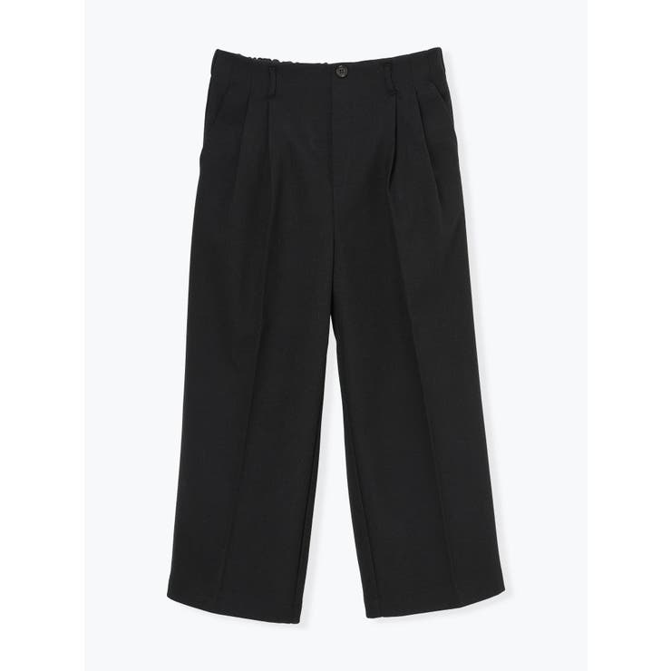 裏起毛タックツイルワイドパンツ | Re-J＆SUPURE | 詳細画像21 