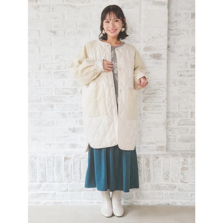 ベルト付きピーチ起毛タックワイドパンツ | Re-J＆SUPURE | 詳細画像32 