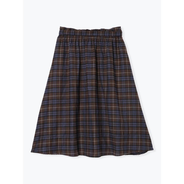 ウエストリボンフレアスカート（無地・チェック柄） | Re-J＆SUPURE | 詳細画像37 