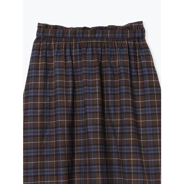 ウエストリボンフレアスカート（無地・チェック柄） | Re-J＆SUPURE | 詳細画像41 