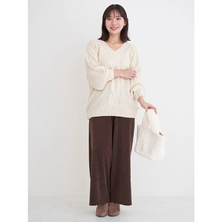 モールコールイージーワイドパンツ | Re-J＆SUPURE | 詳細画像25 