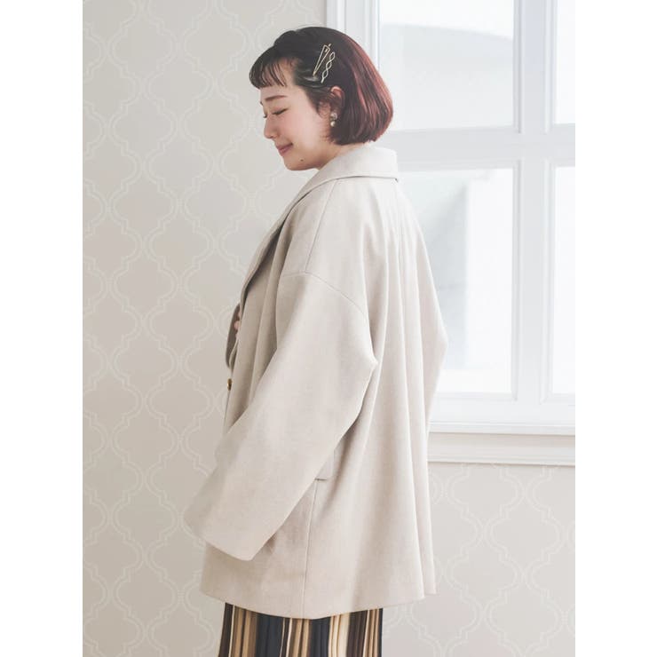 WブレストPコート | Re-J＆SUPURE | 詳細画像17 