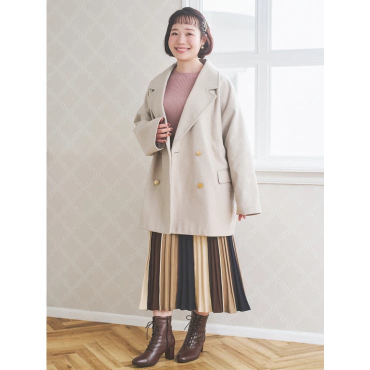 WブレストPコート | Re-J＆SUPURE | 詳細画像20 