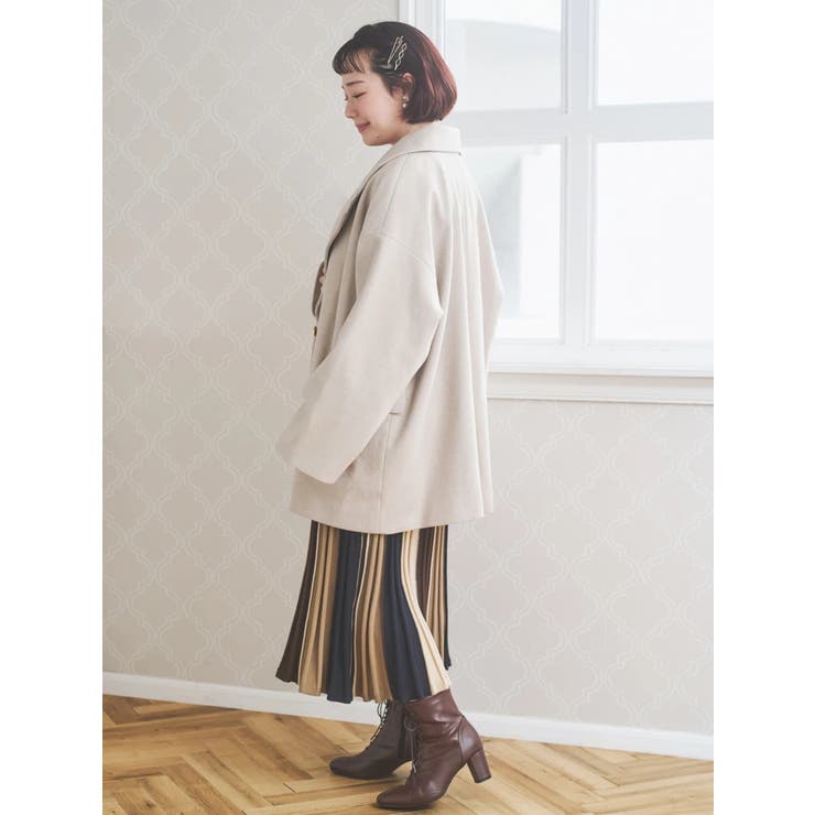 WブレストPコート | Re-J＆SUPURE | 詳細画像22 